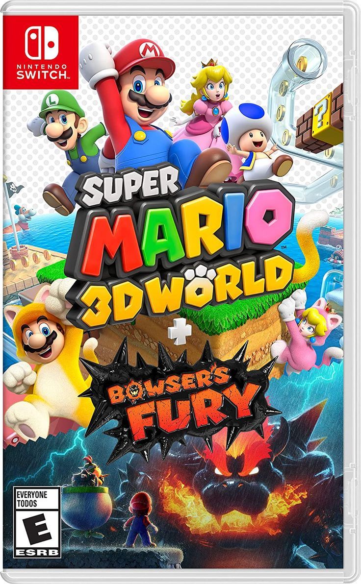 Super Mario 3D World + Bowser’s Fury Super Mario Standard Edition Nintendo Switch Físico (1)